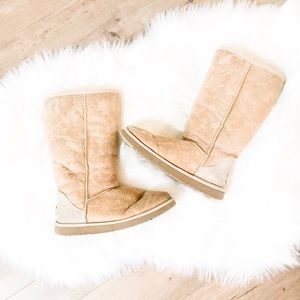 Limited edition glitter paisley ugg boots